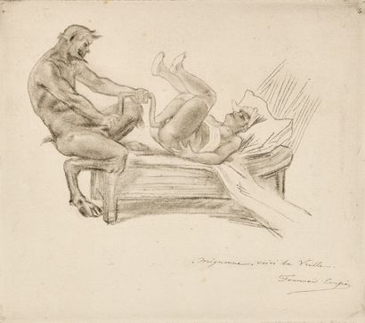 AFTER FELICIEN ROPS (1833-1898)
Mignonne,...