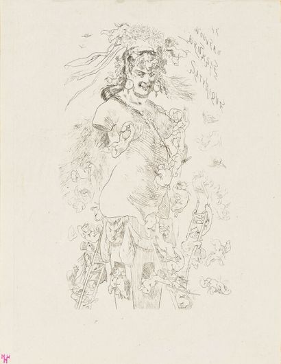 FELICIEN ROPS (1833-1898)
Les Aphrodites,...