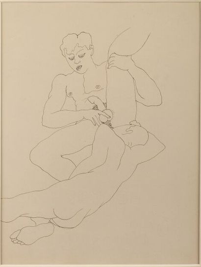 Jean COCTEAU (1889-1963)
Le Grand Ecart,...