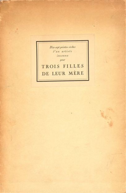 [LOUYS (Pierre)]. Seventeen drypoints by...