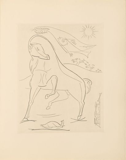 COCTEAU (Jean). Pégase. S. l. [Paris], Nouveau...