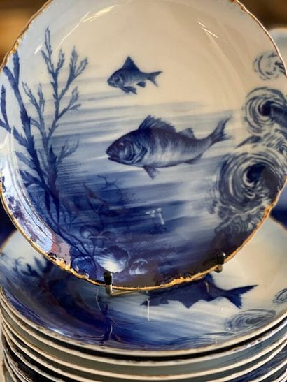 Rosenthal - Fish service with au naturel...