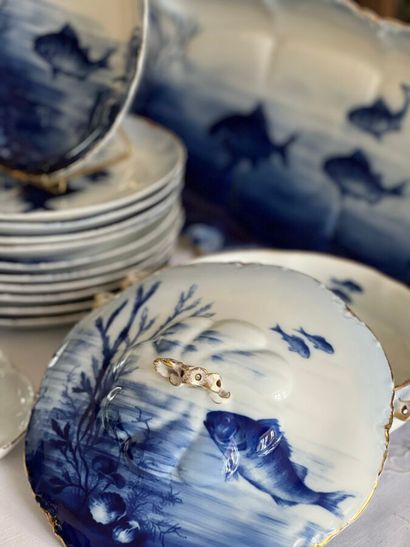 Rosenthal - Fish service with au naturel...