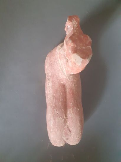 Terracotta horse body, removable head (legs...