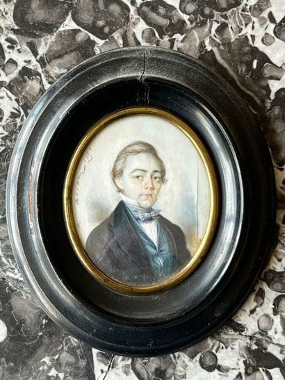 French school of the 19th century
Miniature...
