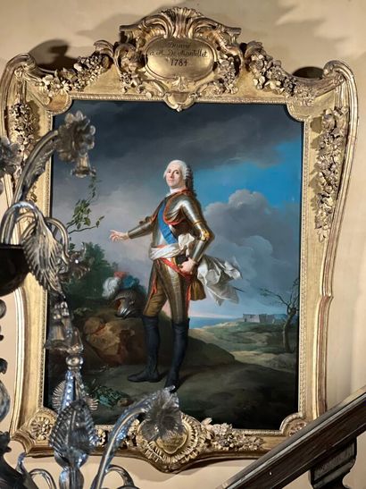 Surroundings of Jean Marc NATTIER (1685-1766)
Portrait...