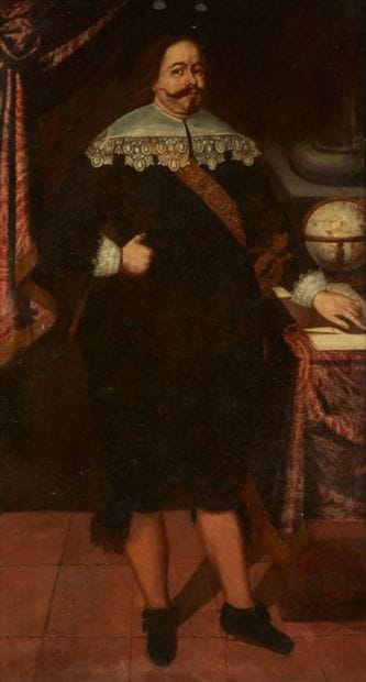 *Early 17th century SPANISH SCHOOL
Full-length...