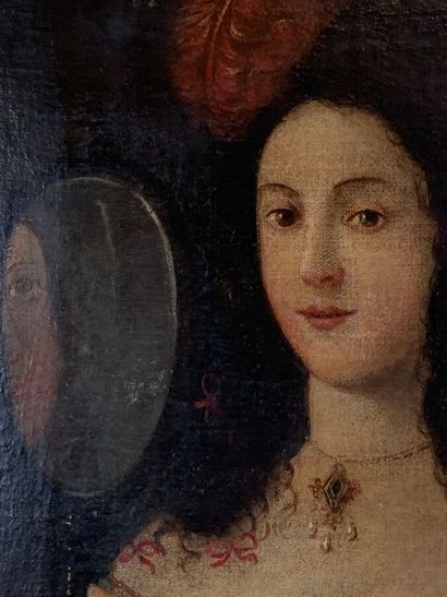 17th century SPANISH school
Portrait of a...