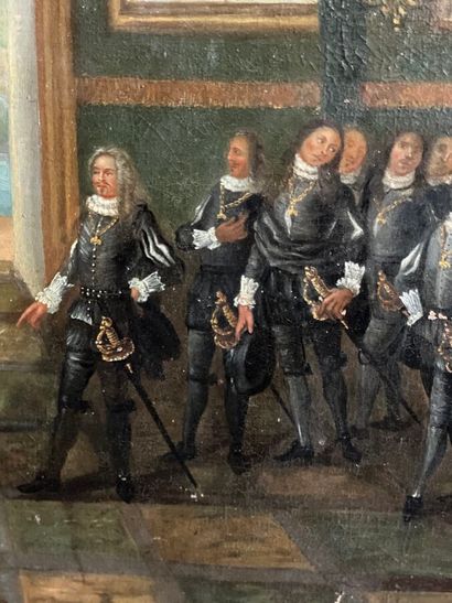 École FRANCAISE du XVIIe siècle
L'entrevue...