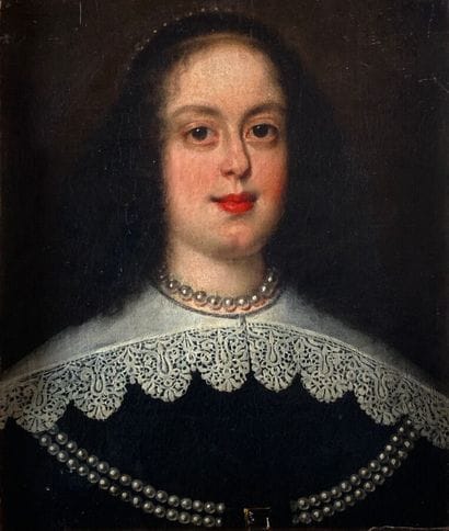 École ESPAGNOLE ou FLAMANDE du XVIIe siècle
Portrait...