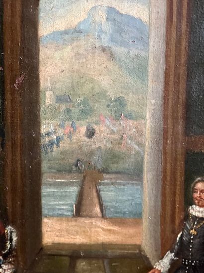 École FRANCAISE du XVIIe siècle
L'entrevue...