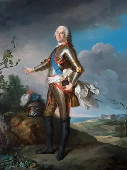 Surroundings of Jean Marc NATTIER (1685-1766)
Portrait...