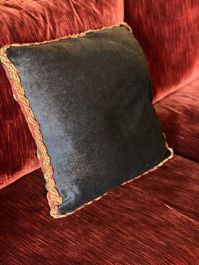 Cushion based on a 17th-century tapestry,...