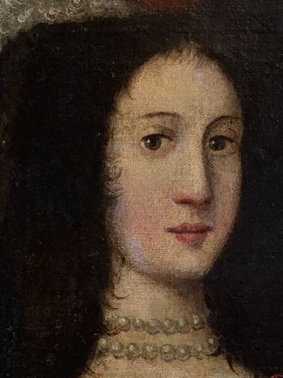 17th century SPANISH school
Woman with a...