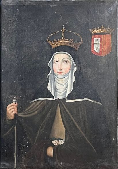 17th century SPANISH school
Saint Elizabeth...