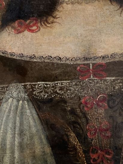 17th century SPANISH school
Woman with a...
