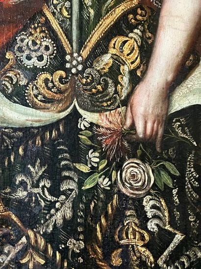 17th century SPANISH school
Elegant woman...