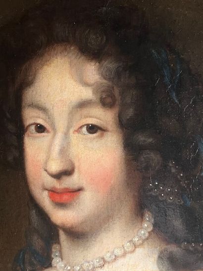 Ecole FRANCAISE du XVIIe siècle
Portrait...