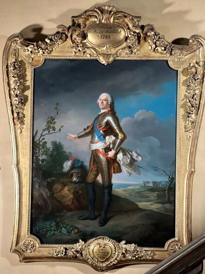 Surroundings of Jean Marc NATTIER (1685-1766)
Portrait...