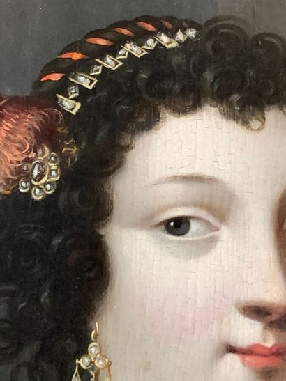 École FRANCAISE du début du XVIIe siècle
Portait...