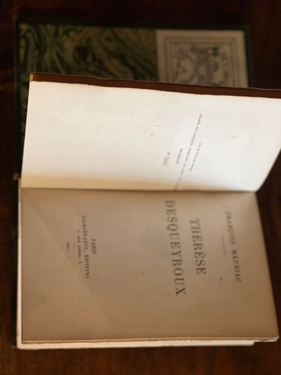 MAURIAC (françois), Thérèse Desqueyroux....