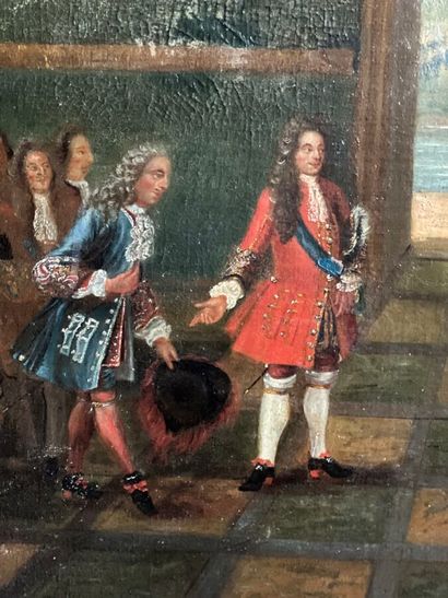 École FRANCAISE du XVIIe siècle
L'entrevue...