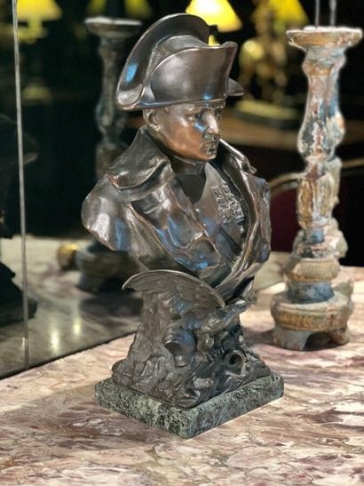 O. RUFFONY (1874 - 1946)
Bust of Napoleon...