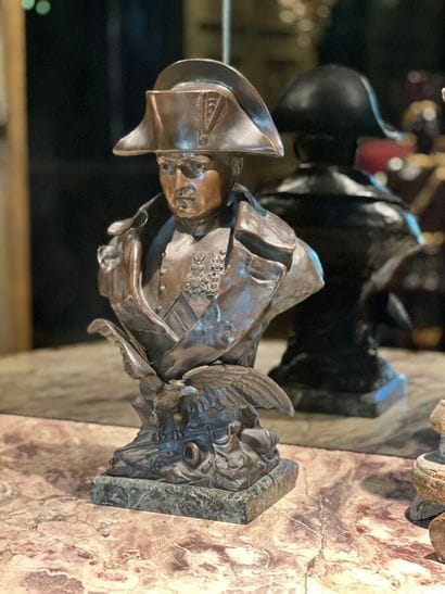 O. RUFFONY (1874 - 1946)
Bust of Napoleon...