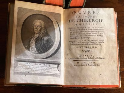 OEUVRES POSTHUMES DE CHIRURGIE DE MONSIEUR...