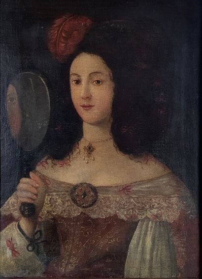17th century SPANISH school
Portrait of a...
