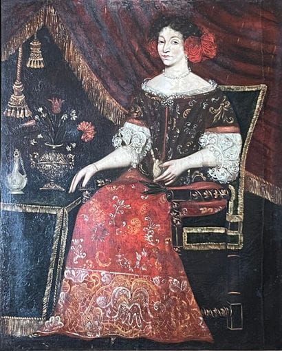 17th century SPANISH school
Elegant woman...