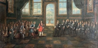 École FRANCAISE du XVIIe siècle
L'entrevue...