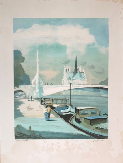 Pierre Marie RUDELLE (1932-2015)
Paris, view...