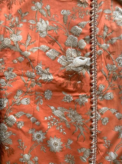 Brunschwig & Fils, Shell toile, coral color....