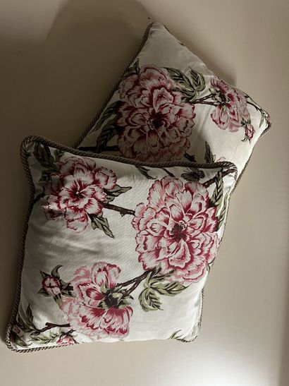 Thorp of London, Tree Peony, pink and green....
