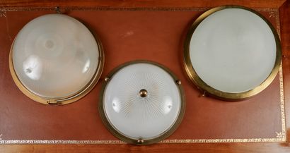 Vaughan Design. Set of three ceiling lights...