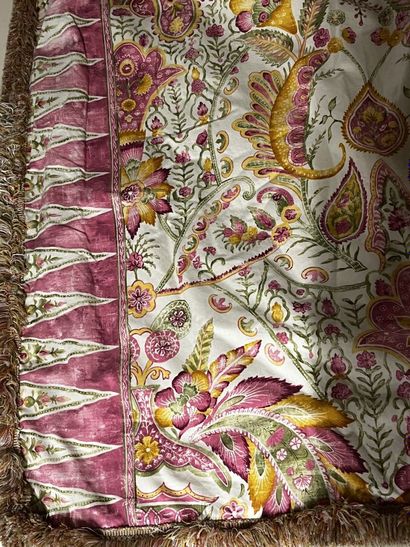 Thorp of London, Malabar, pink & saffron....