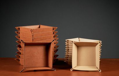 Set of approx. 30 cubbyholes in fawn and...