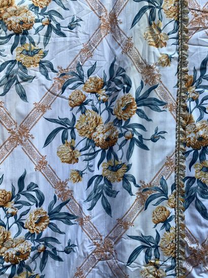 Thorp of London, Peony, yellow and green...