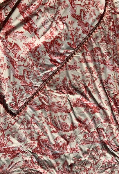 Thorp of London, Emma small, red with cream...