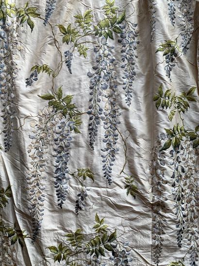 Colefax & Fowler, Seraphina color blue. Pair...