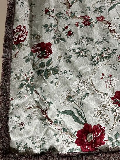 Thorp of London, Mrs Minever. Pair of cotton...