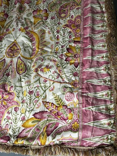 Thorp of London, Malabar, pink & saffron....