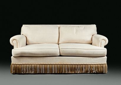 Comfortable two-seater sofa upholstered in...