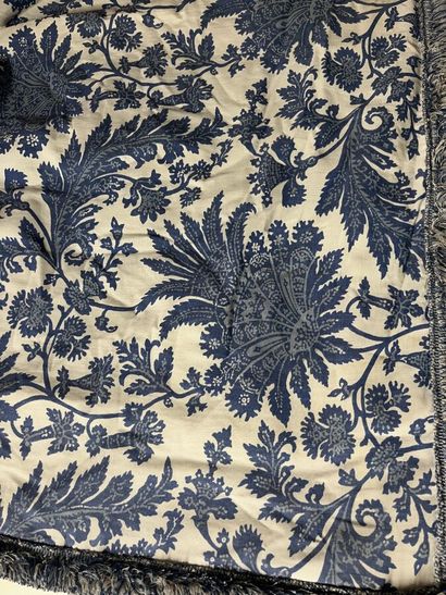 Thorp of London, Monique, blue.
Pair of Indian-print...