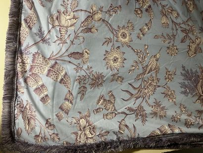 Brunschwig & fils, Shell toile, brown on...