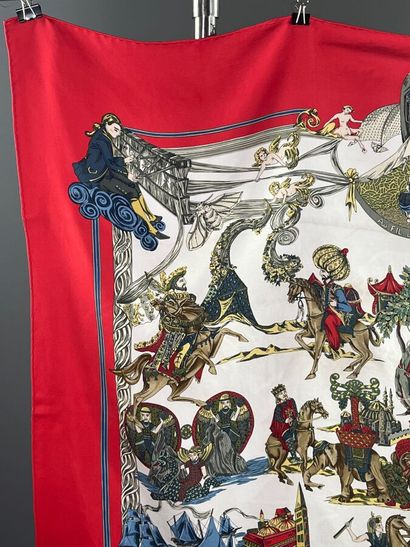 HERMÈS Paris - Carré de soie - Au fil de...