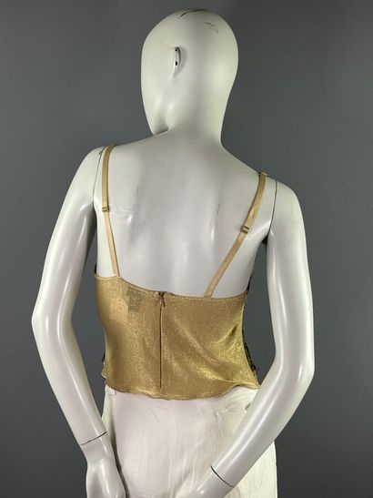 ESCADA et autre - Bustier et chemise. Années...
