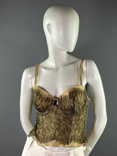 ESCADA et autre - Bustier et chemise. Années...