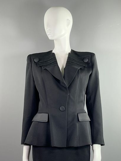 EMMANUELLE KHANH - tailleur jupe - Début...